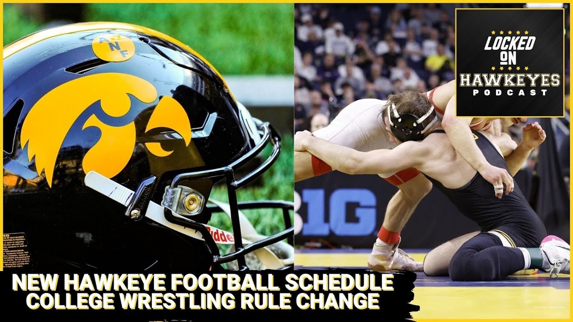New Iowa Football Schedule for 202425, Big Wrestling Rule Change
