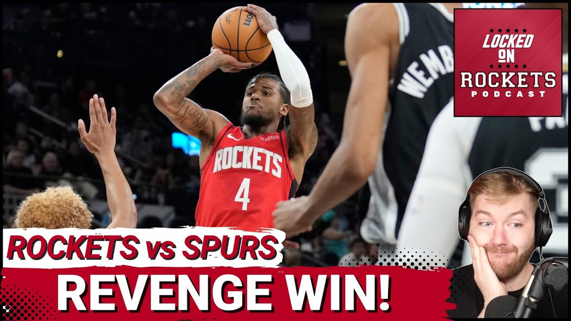 Jalen Green Drops 36 & Houston Rockets Hold On Late For Revenge Win Vs Spurs & Victor Wembanyama