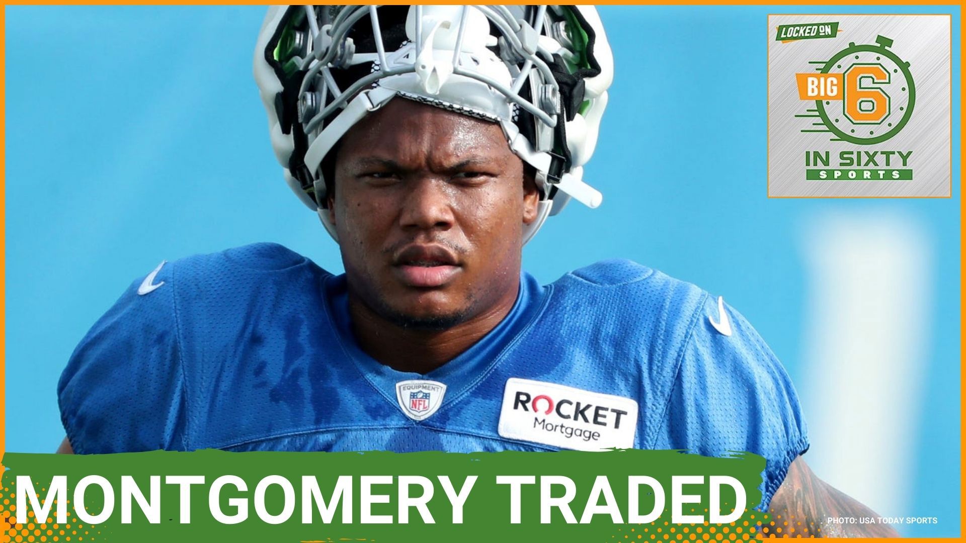 Lions TRADE David Montgomery To The Texans | The Big 6 in 60 | 9news.com