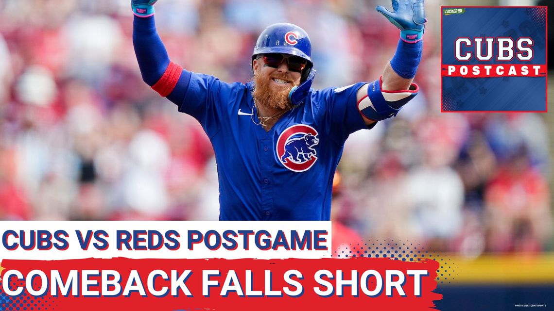 Cubs Complete 8-Run Comeback Win Over Reds