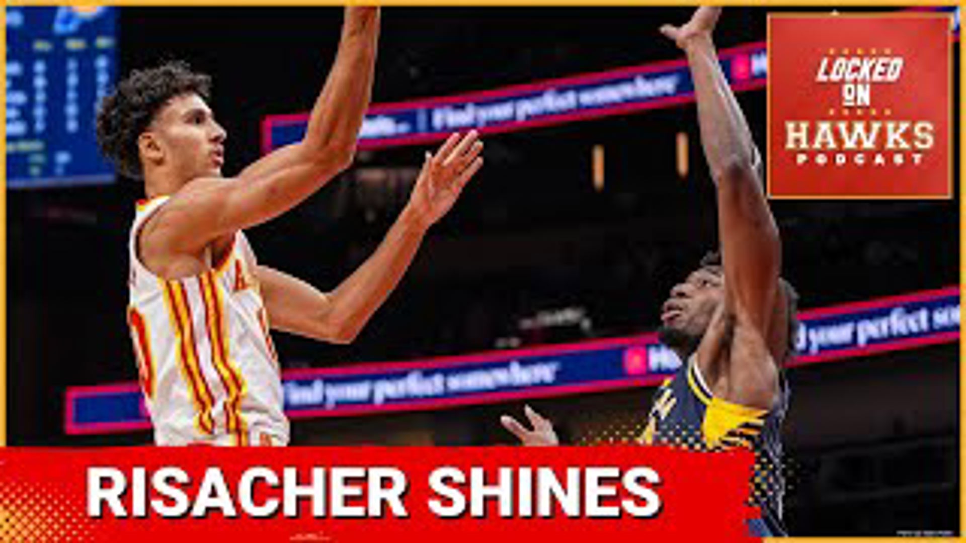 The show breaks down Tuesday's preseason opener between the Atlanta Hawks and the Indiana Pacers. Topics include Zaccharie Risacher's stellar debut.