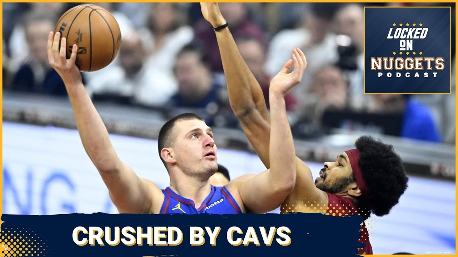 Denver loses back-to-back games for the first time this season as no one, especially Nikola Jokic, has it in Cleveland.