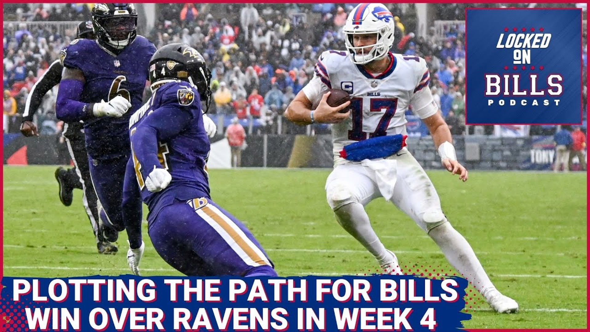 Plotting the path for Josh Allen, Buffalo Bills to defeat the Baltimore