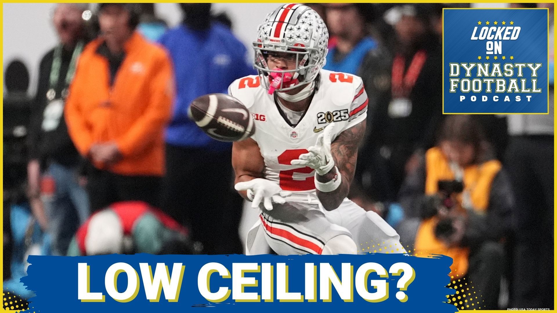 Emeka Egbuuka is the all-time leading receiver at Ohio State. But why is he not valued higher by NFL teams? What is his ceiling in the NFL?