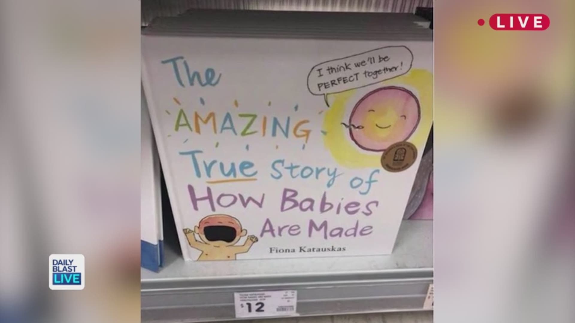 Forget the birds and the bees, a new children's sex-education book is creating a lot of buzz online for being too inappropriate. The book includes photos that demonstrate how babies are actually made with detailed drawings of reproductive systems. Daily B
