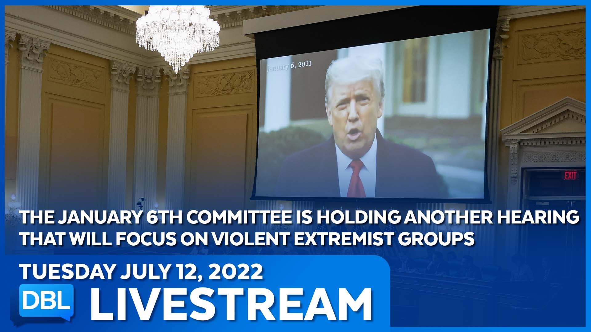 The Select Committee hearing focuses on violent extremist groups; New polls show bad news for both Trump and Biden; Biographer James Gavin talks George Michael.