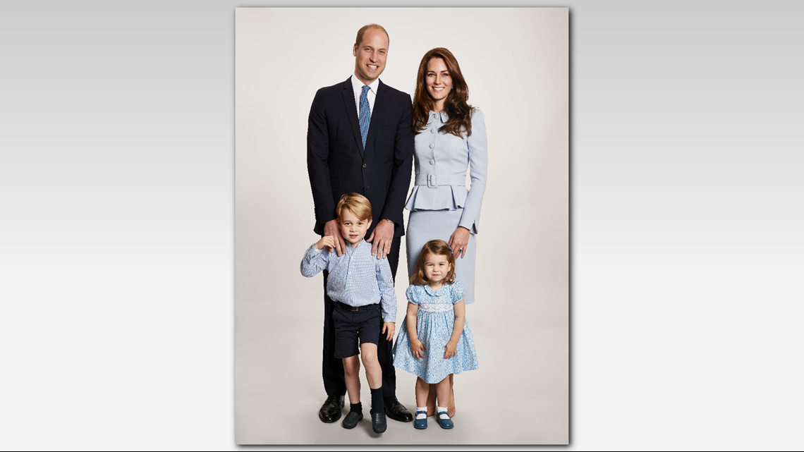 Prince William and Kate Middleton reveal Royal Family's adorable