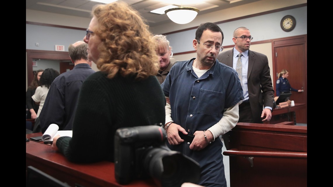 Larry Nassar Sentenced To Up To 175 Years In Prison