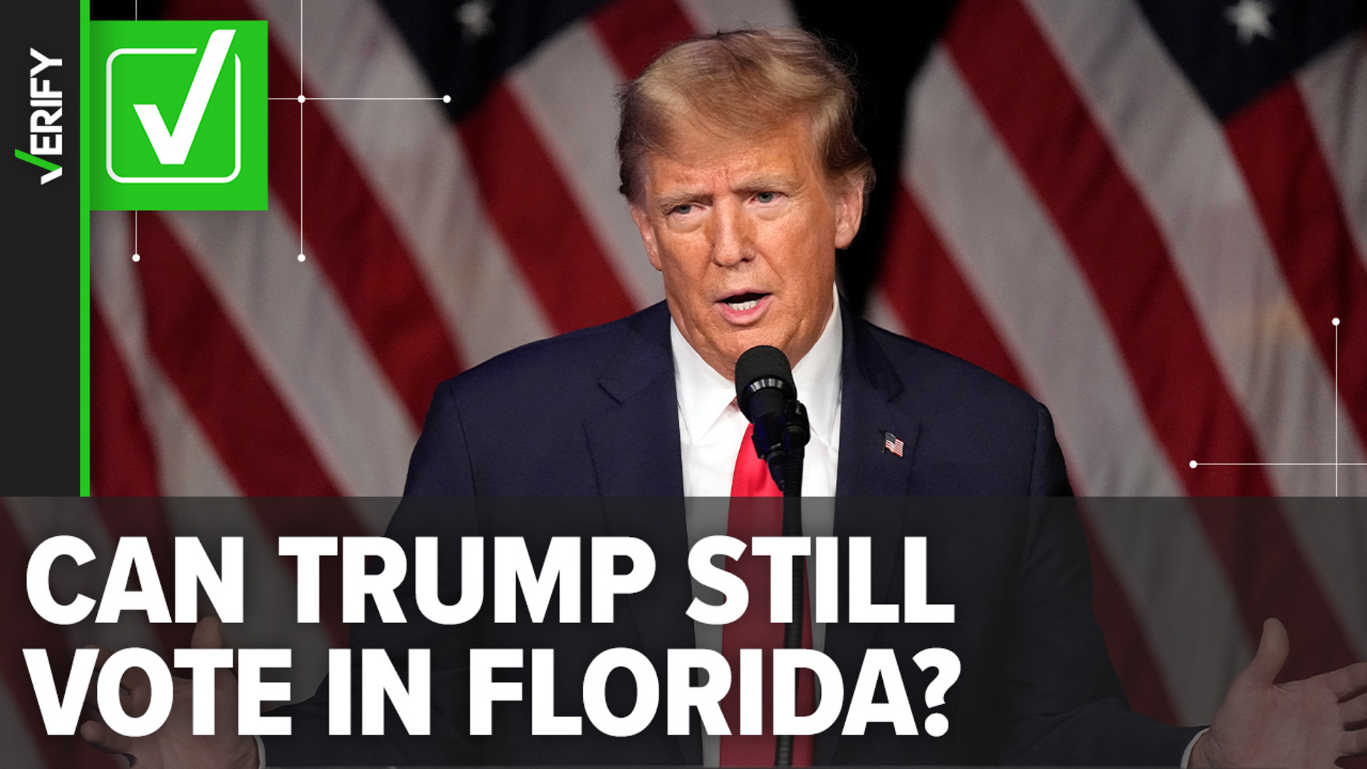 Former President Trump’s sentencing date in his hush money case has been delayed until Nov. 26. This means he’ll be able to vote on Election Day in Florida.