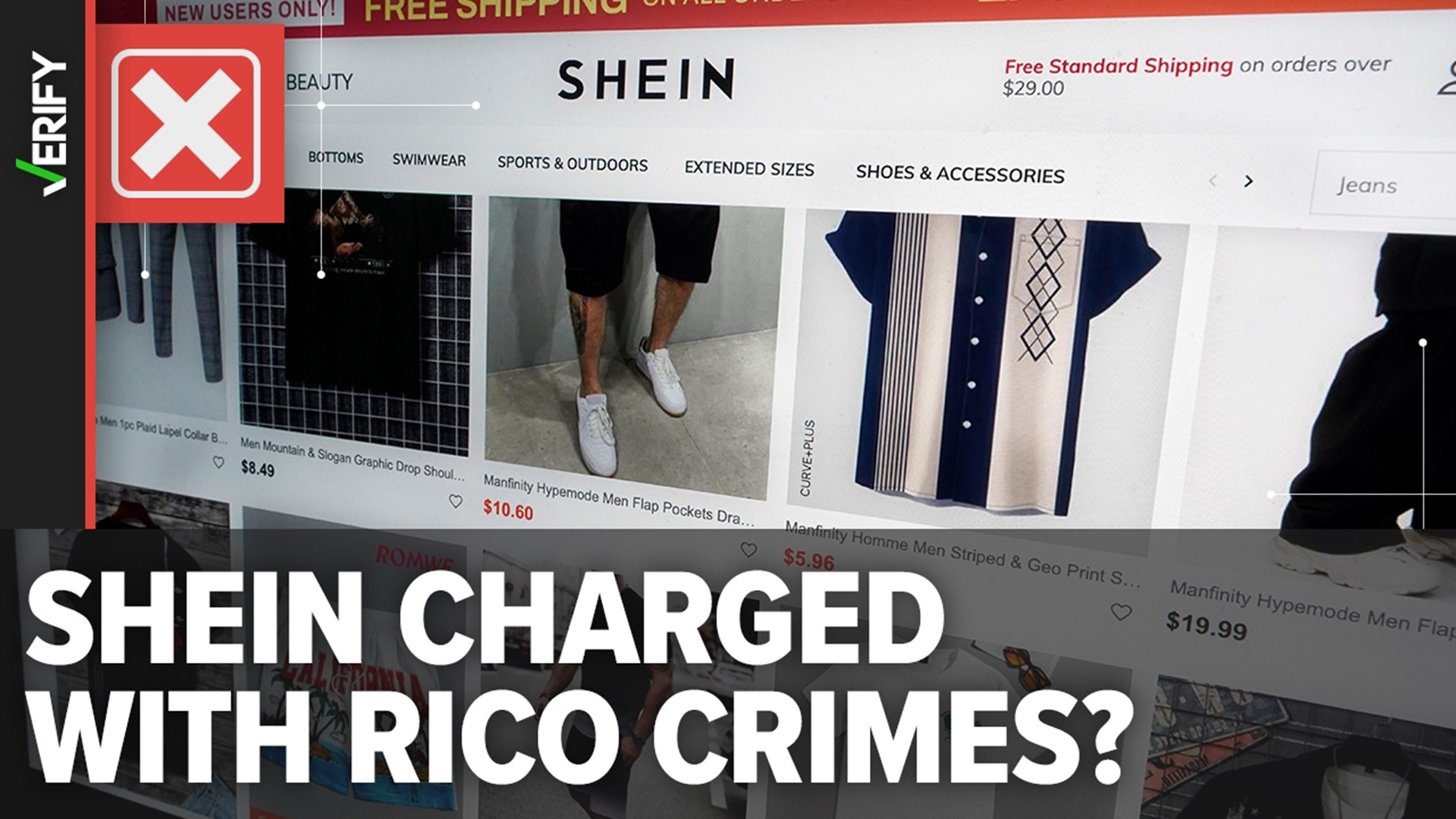 Designers accused Shein of copyright infringement and racketeering in a civil suit. It’s not a criminal case like those used for mobsters.