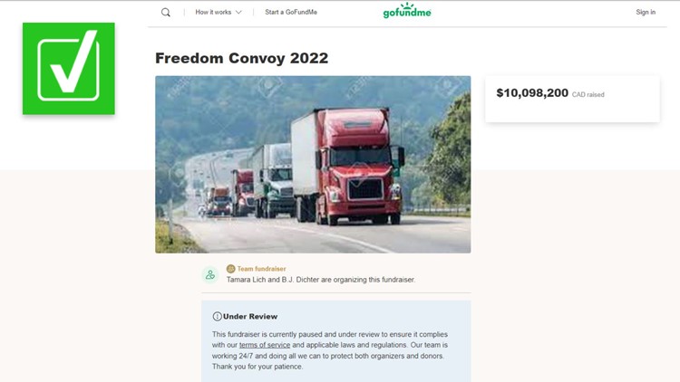 Yes, GoFundMe did remove the Freedom Convoy fundraiser