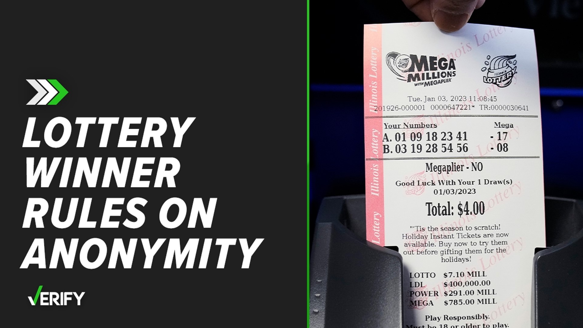 Whether you can stay anonymous after winning the Powerball or Mega Millions jackpot depends on where you bought the ticket