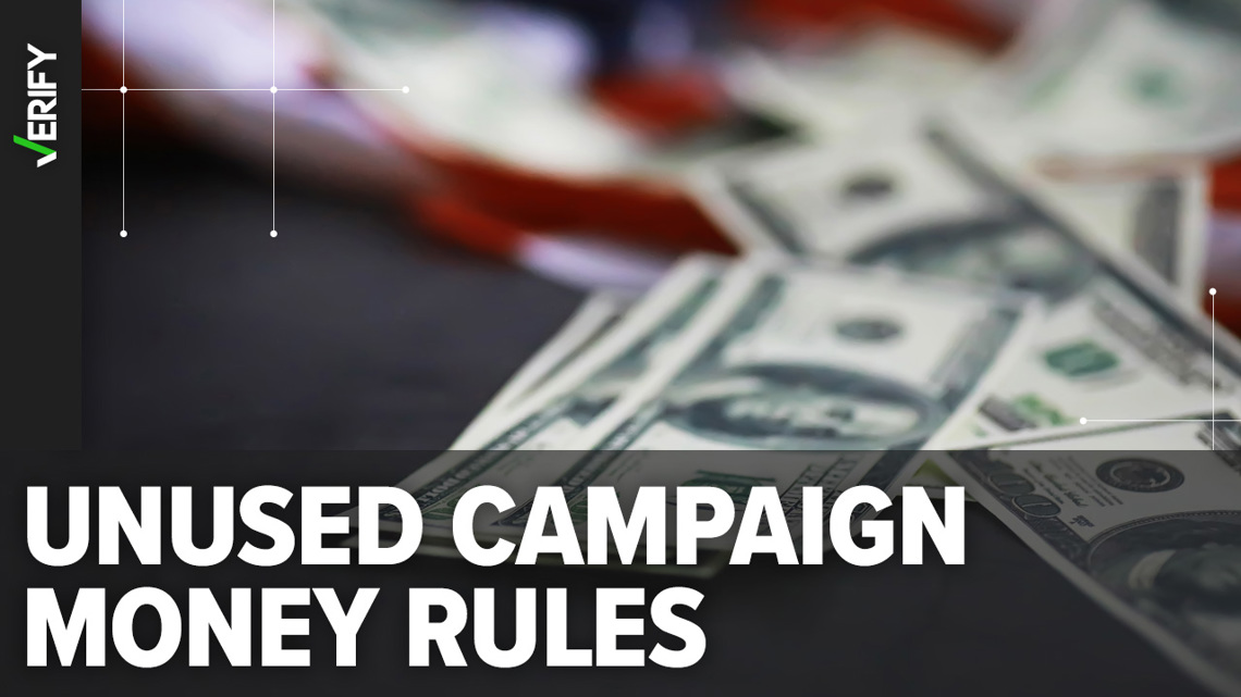 Here's what happens to unspent presidential campaign funds | 9news.com