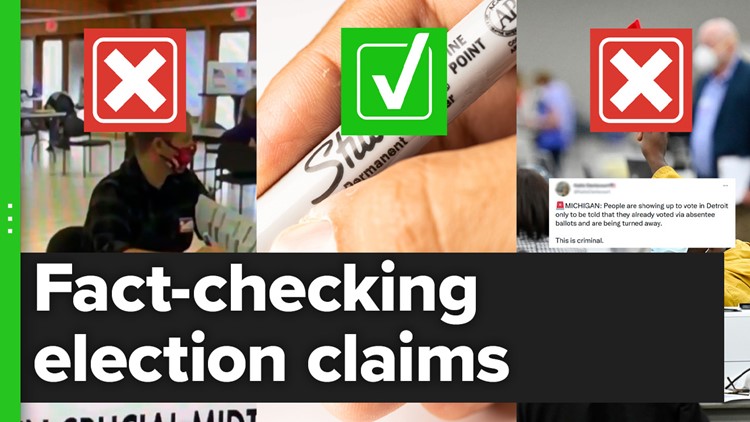 Fact checking Midterm election misinformation claims