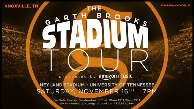 Garth Brooks Coming To Neyland Stadium In Knoxville 