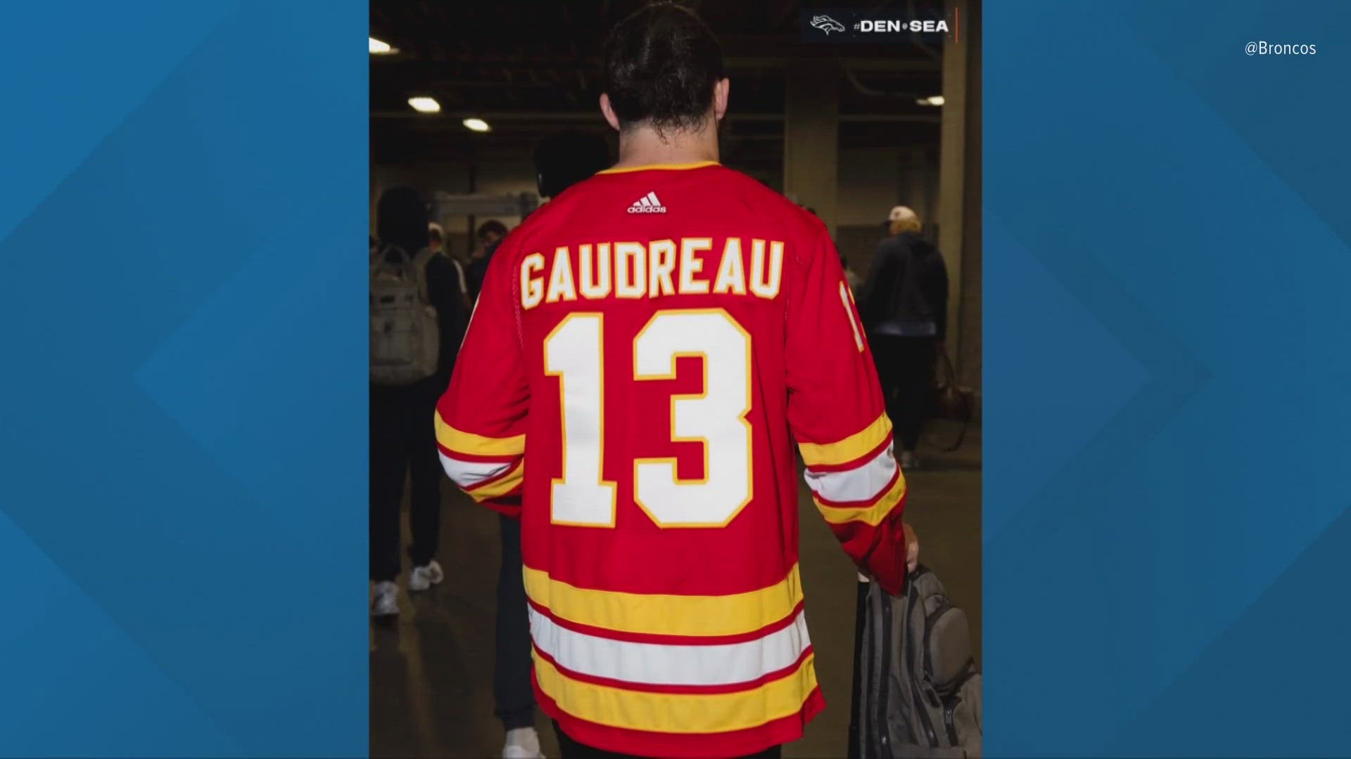 Singleton was a member of the Calgary Stampeders when Johnny Gaudreau played nearby for the Calgary Flames.