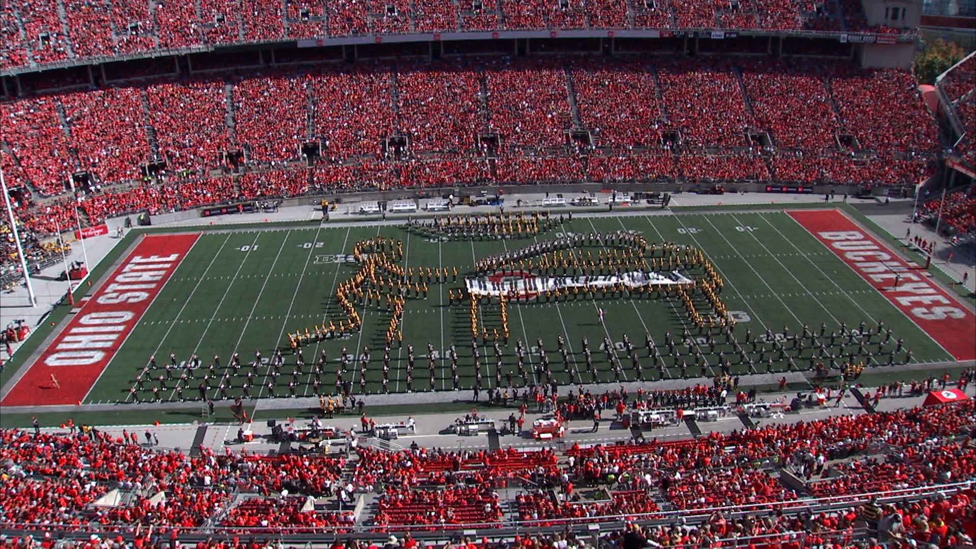 For only the second time in program history, TBDBITL performed with another band to honor legendary artist Elton John.