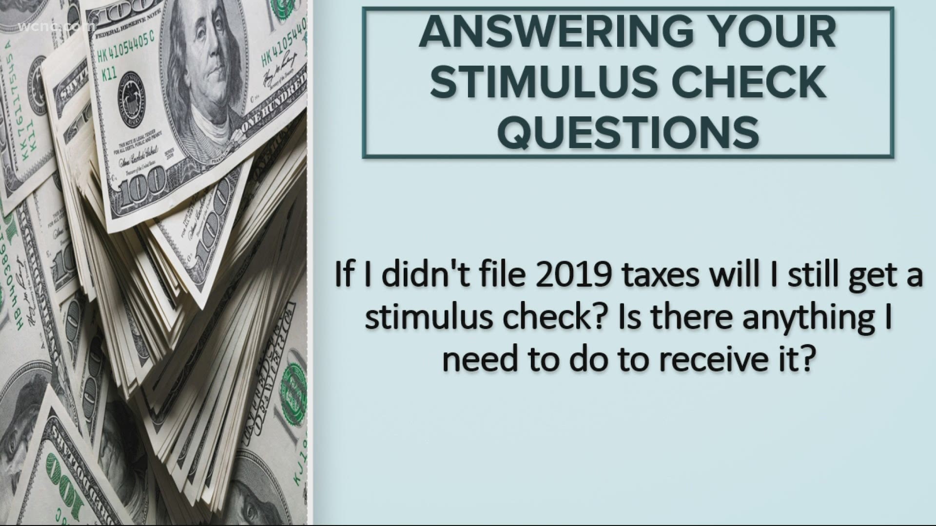 If you didn't file 2019 taxes, will you still get a check?
