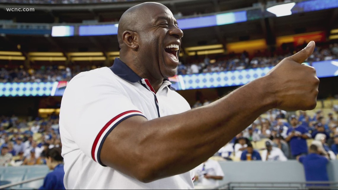 AP Magic Johnson joins bid to purchase the Washington Commanders