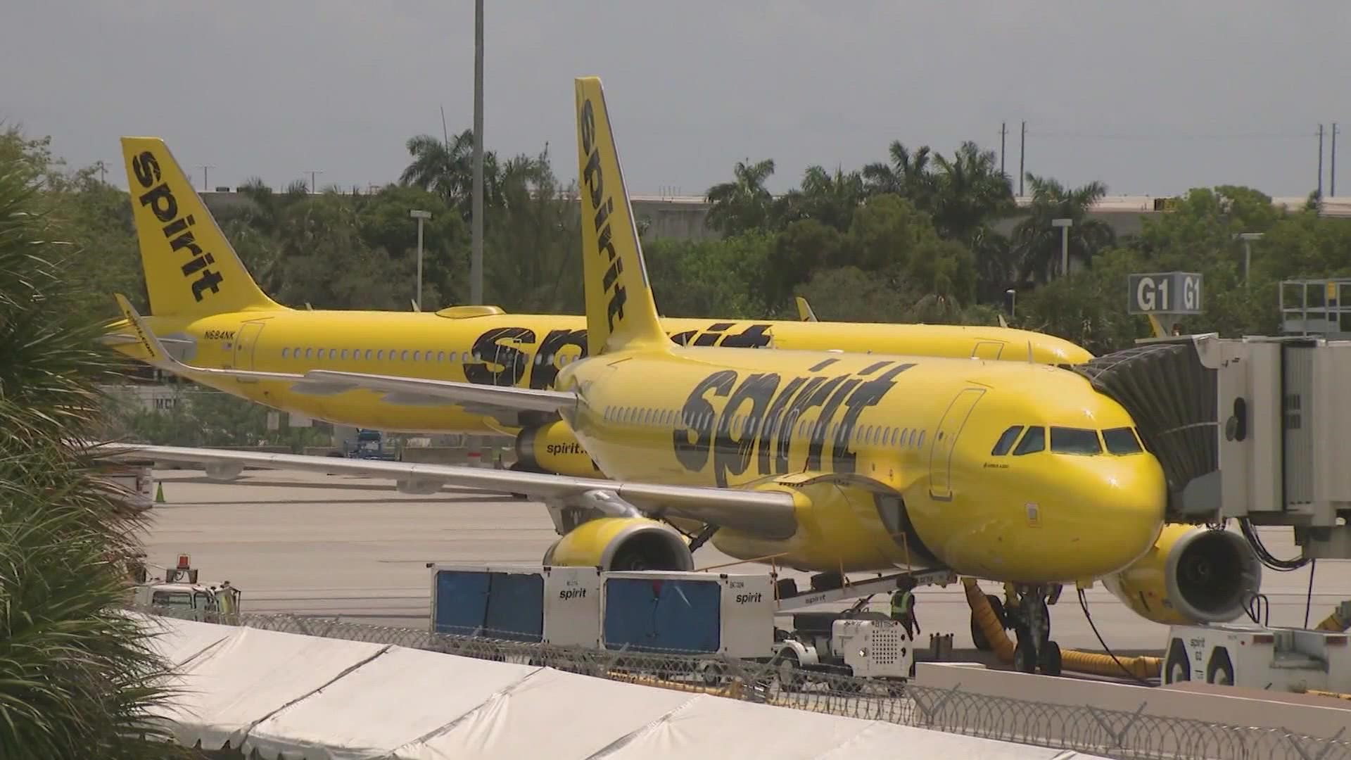 Spirit Airlines is looking to merge with Frontier Airlines. If the deal goes through it would make Frontier the 5th largest carrier in the country.