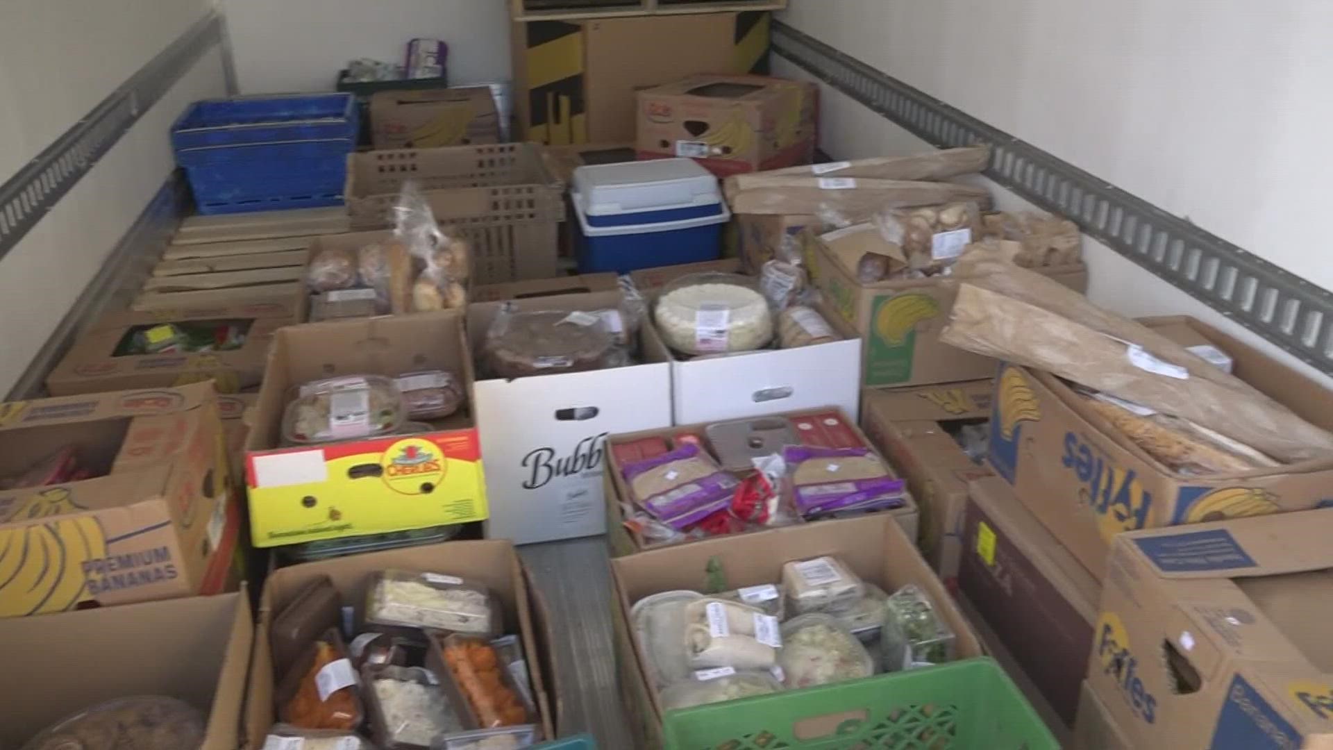 A man known as "Ragu the Plumber" now spends his time saving thousands of pounds of food from going to waste.