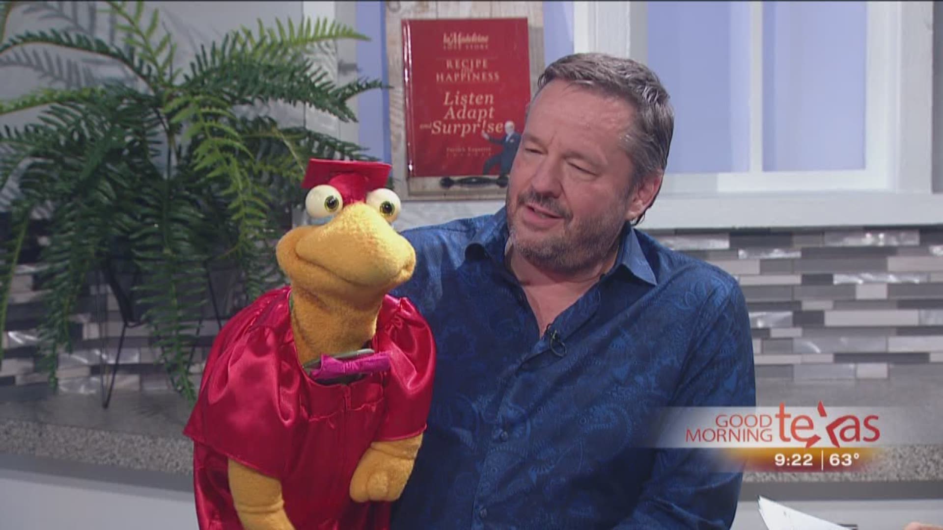 America's Got Talent Winner and North Texan Terry Fator and "Winston". Headlines at the Mirage in Las Vegas. For more information go to terryfator.com