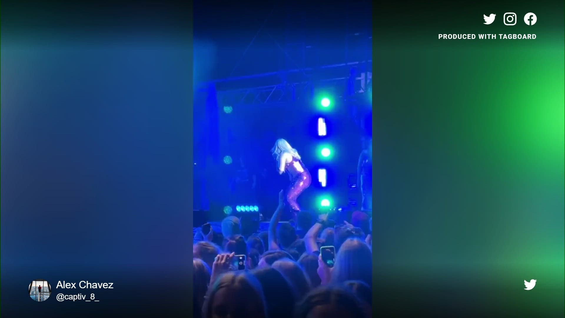 The suspect allegedly told a third party he tried to hit Rexha with the phone at the end of the show because he thought "it would be funny.”