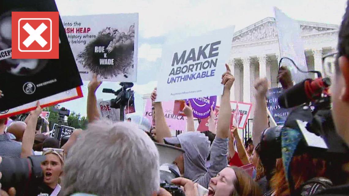 Sí, los estados pueden aprobar sus propias leyes de aborto si se anula Roe vs. Wade