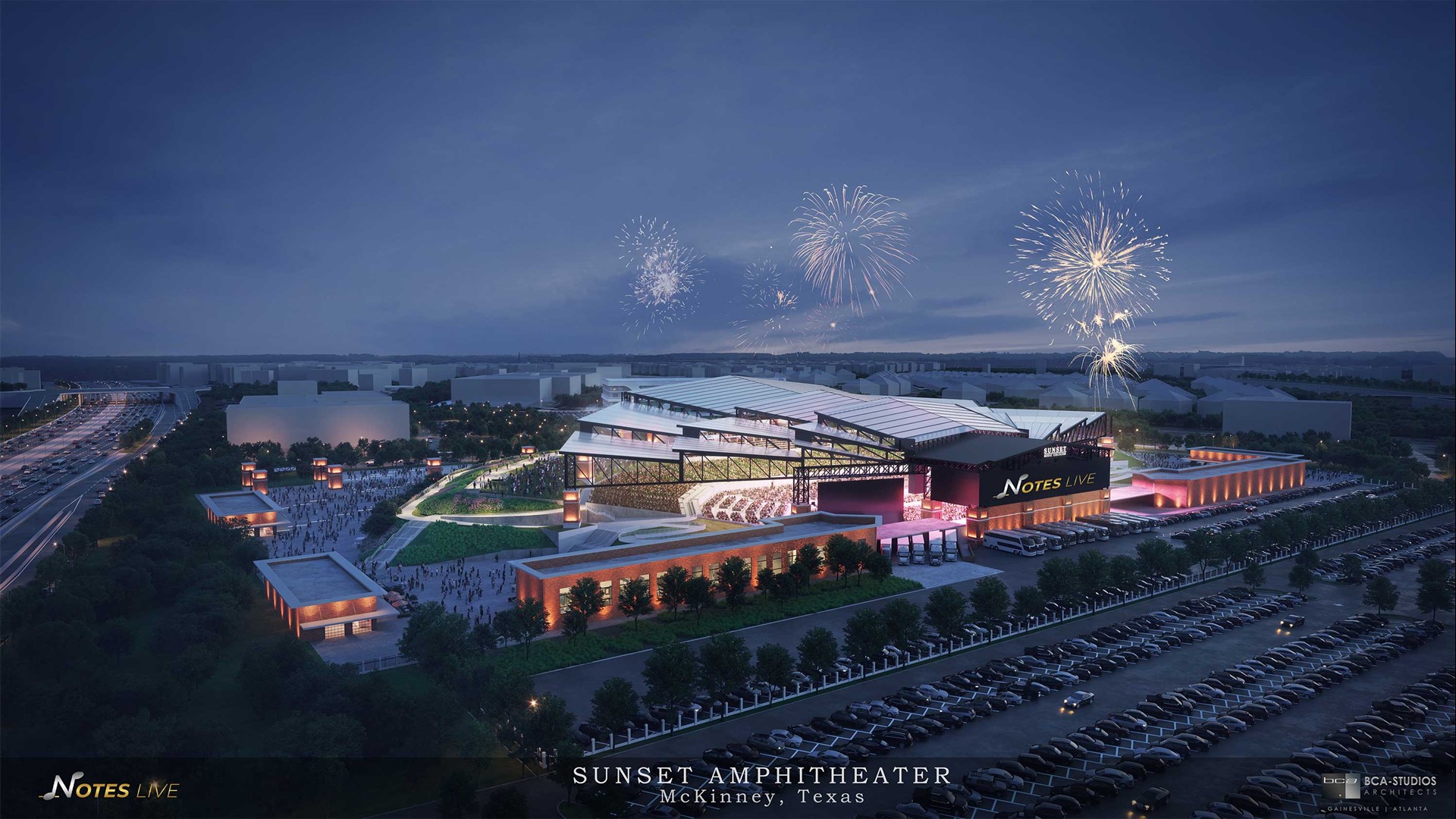 20,000-capacity concert amphitheater announced for McKinney, Texas ...