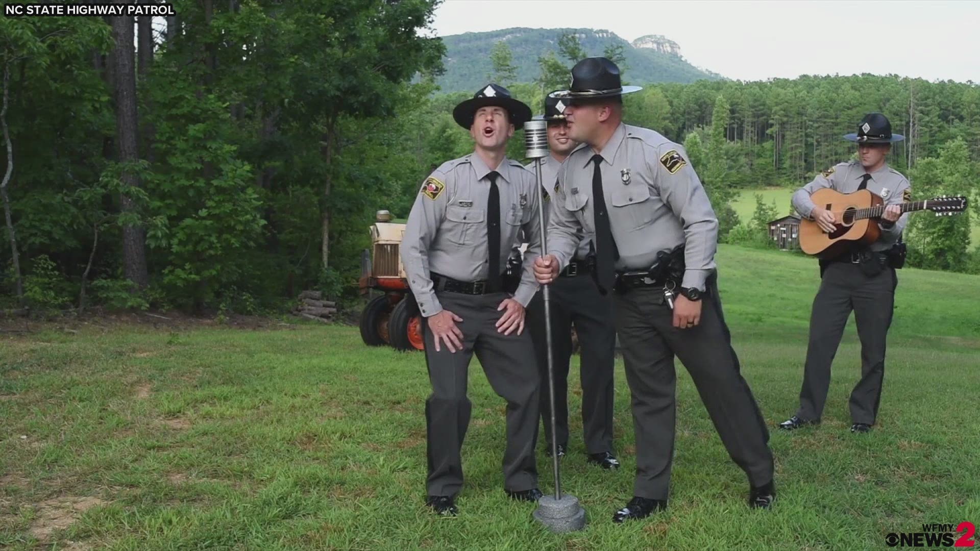 NC Highway Patrol Lip Sync Video: Man of Constant Sorrow