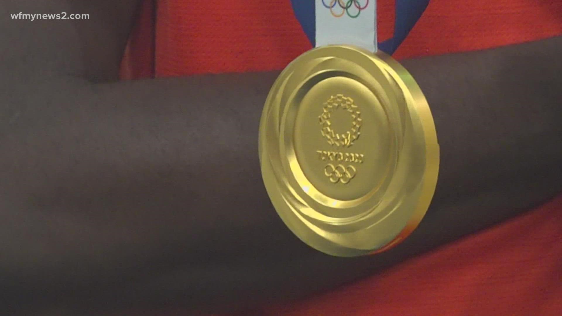 Two NC A&T athletes won medals at the Tokyo 2020 Olympics. They talk about their experience competing in the summer games.