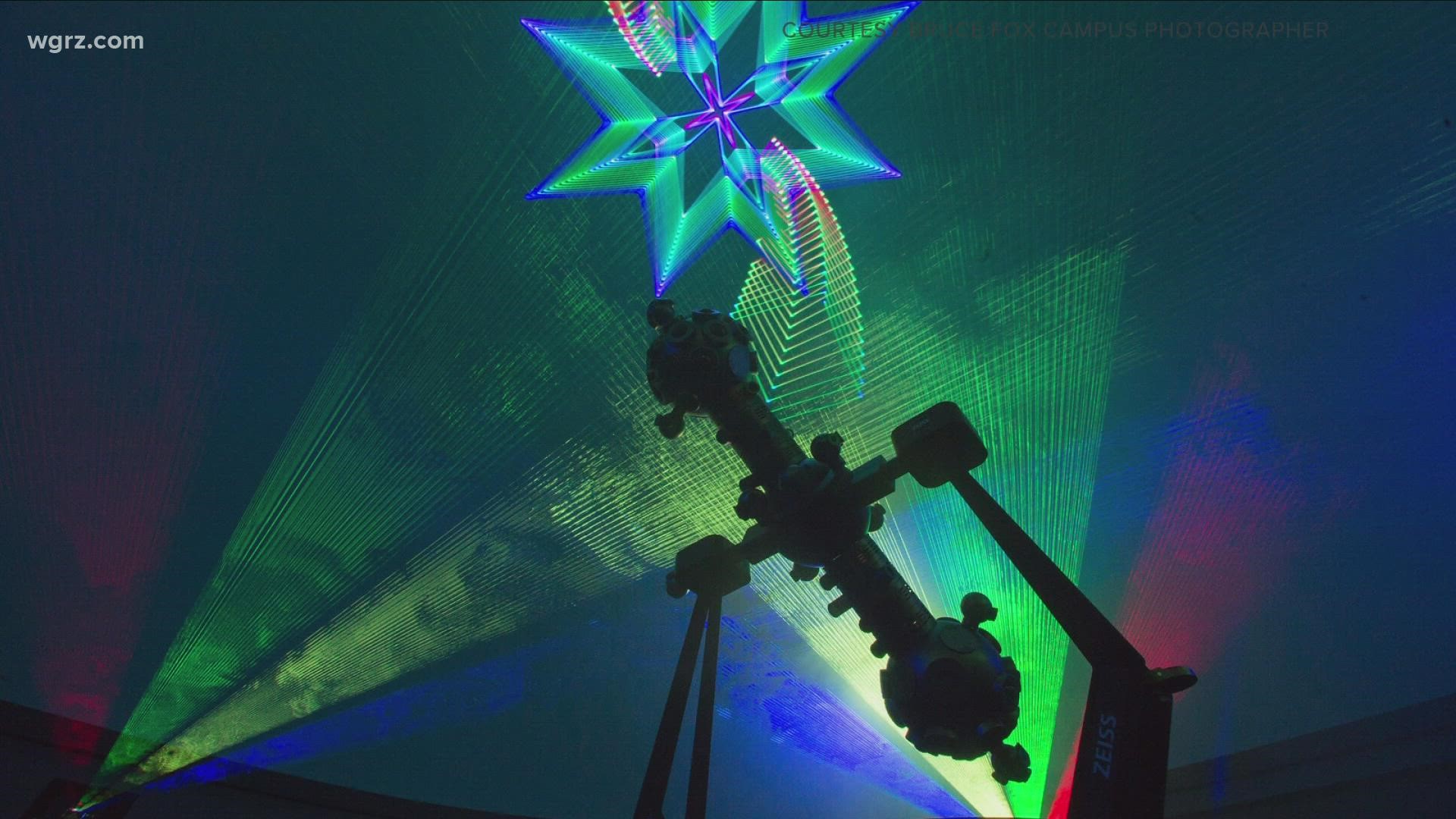 Buffalo State's new science and math complex features a newly imagined planetarium.
