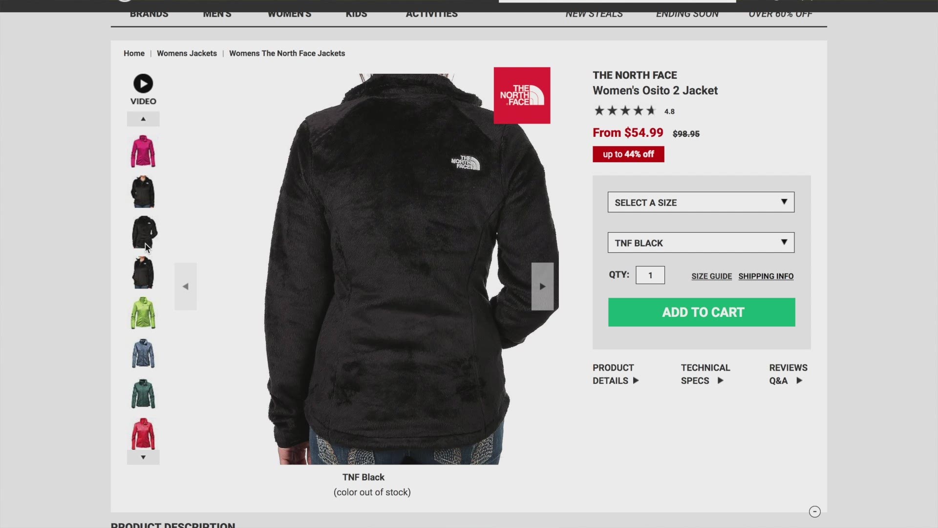 Thank mom for this gigantic North Face sale!