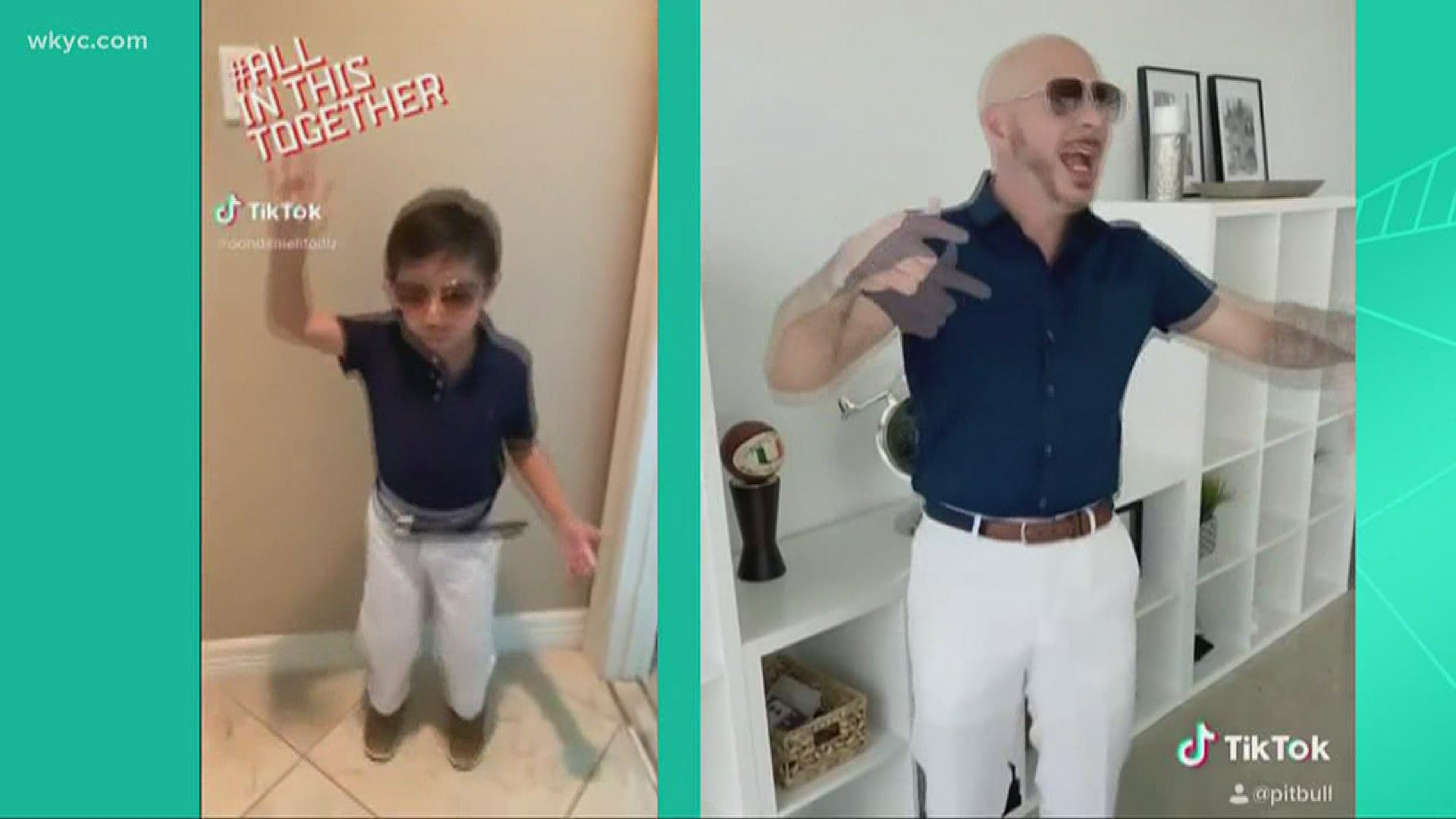Lil boy takes on Pitbull's #Ibelieve challenge