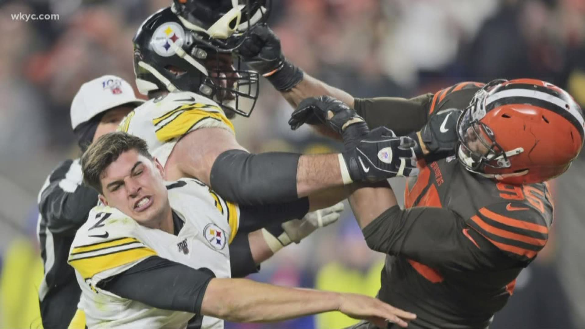 Social media had plenty to say about the fight between Myles Garrett and Mason Rudolph that ended the Cleveland Browns' game vs. the Pittsburgh Steelers.
