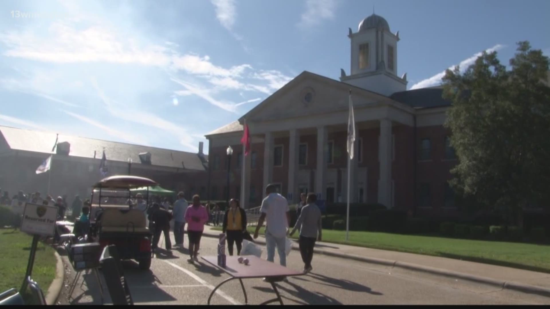 The Dublin VA held their fall festival Saturday after it got rained out a few weeks ago. People showed up to grab snacks, play games, and get information on the VA.