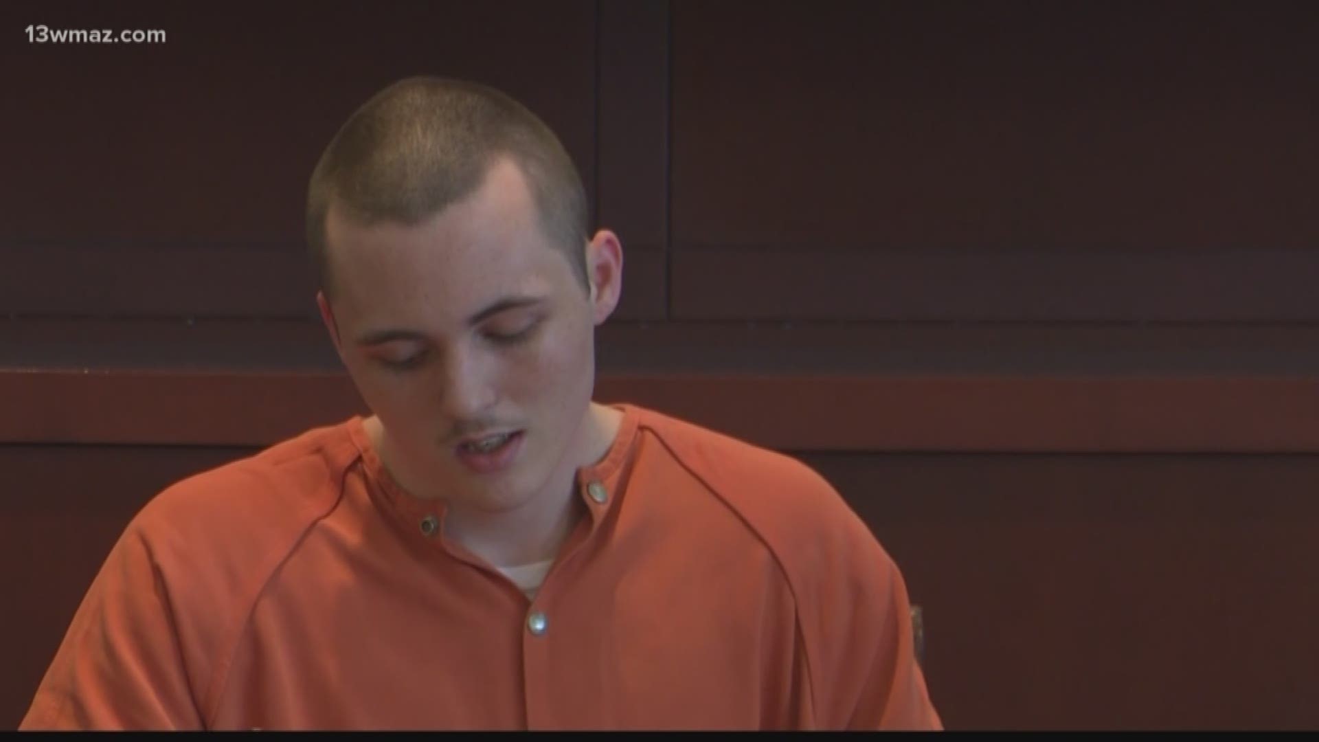 Dakota White in court for sentencing hearing