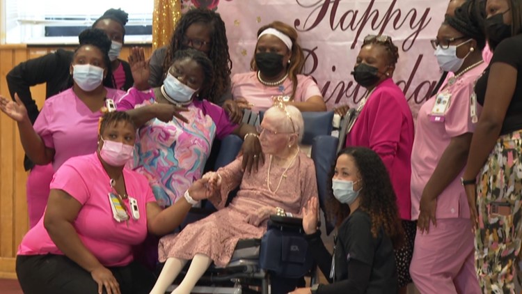 Oldest living WWII nurse celebrates 108th birthday