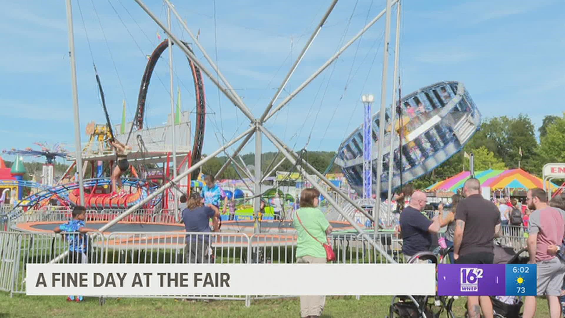 The rides were spinning, food is cooking, and smiles were there to stay.
