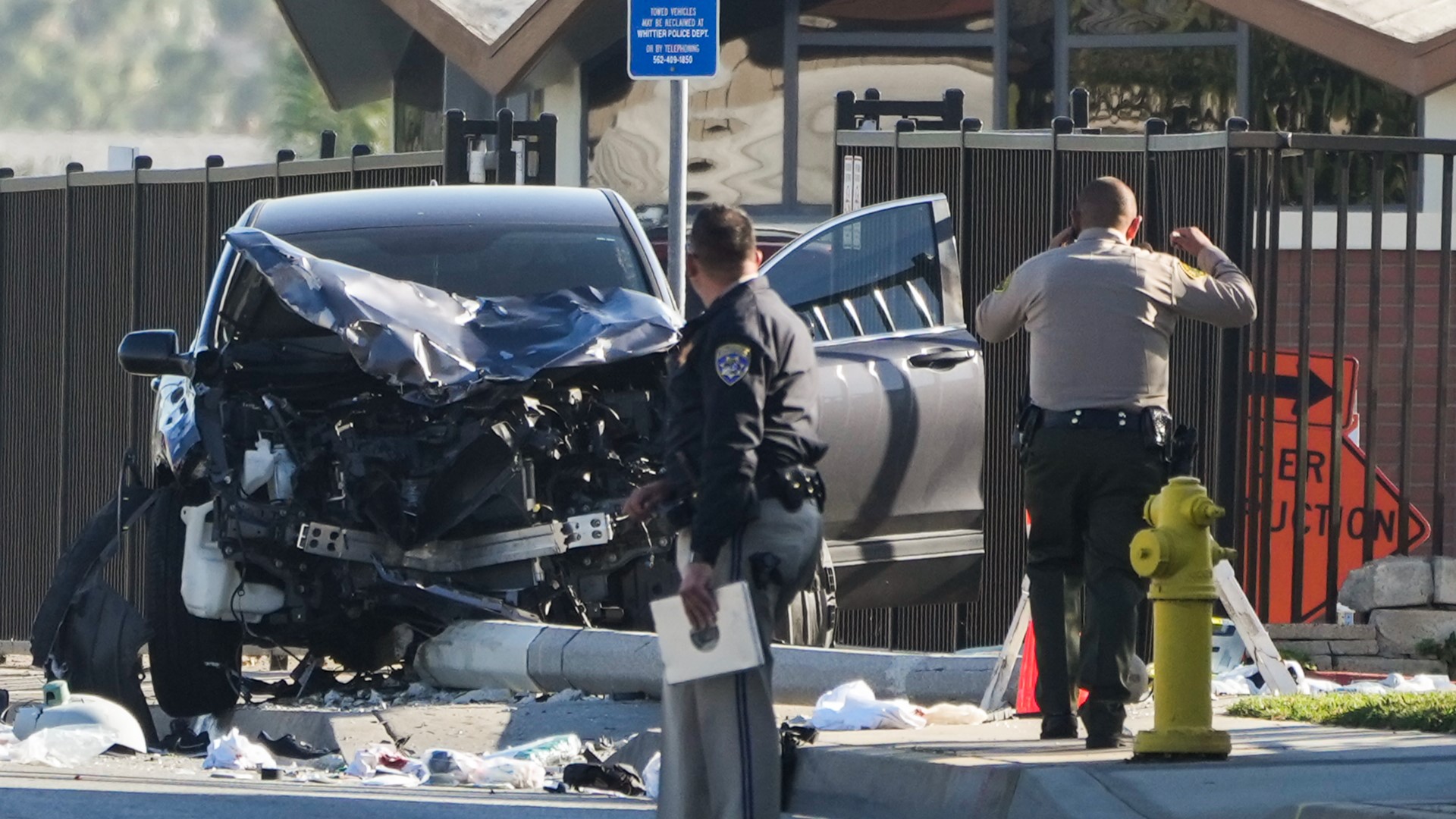 Nicholas Joseph Gutierrez was arrested Wednesday for investigation of attempted murder on a peace officer. Five recruits were critically injured in the crash.