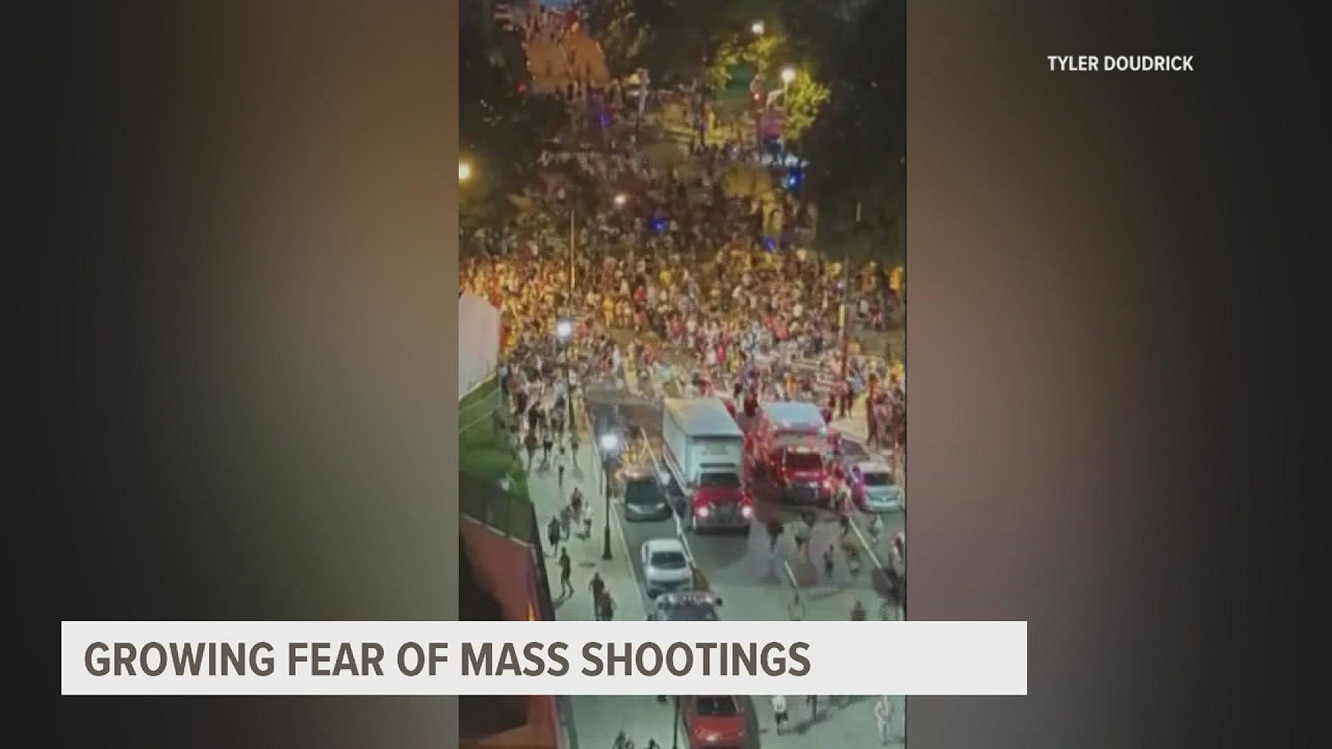 Shootings at Illinois and Philadelphia Fourth of July celebrations, along with holiday scare in Harrisburg, are just the latest incidents nationwide.