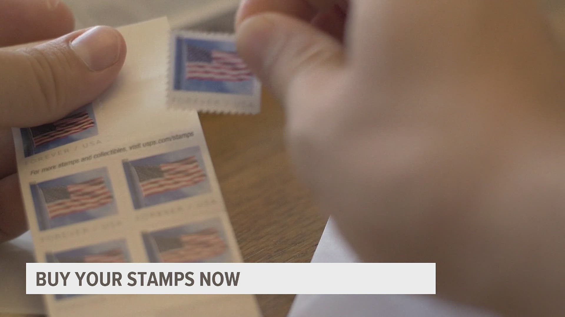 Stamp prices will increase by 5 cents.