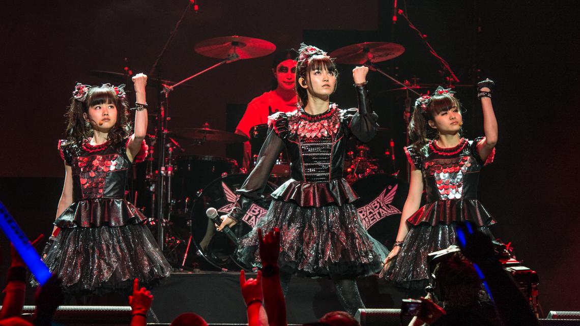Japanese heavy metal band books Denver arena concert