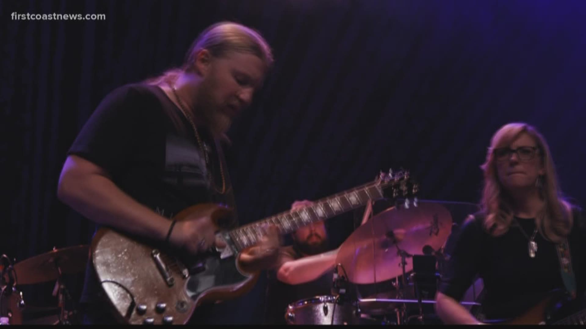 FCN's Jeannie Blaylock explores the studio of the award-winning group, the Tedeschi Trucks.