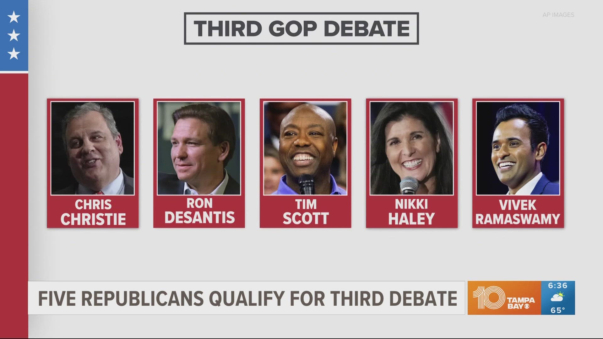 What time is the Republican debate on tonight?
