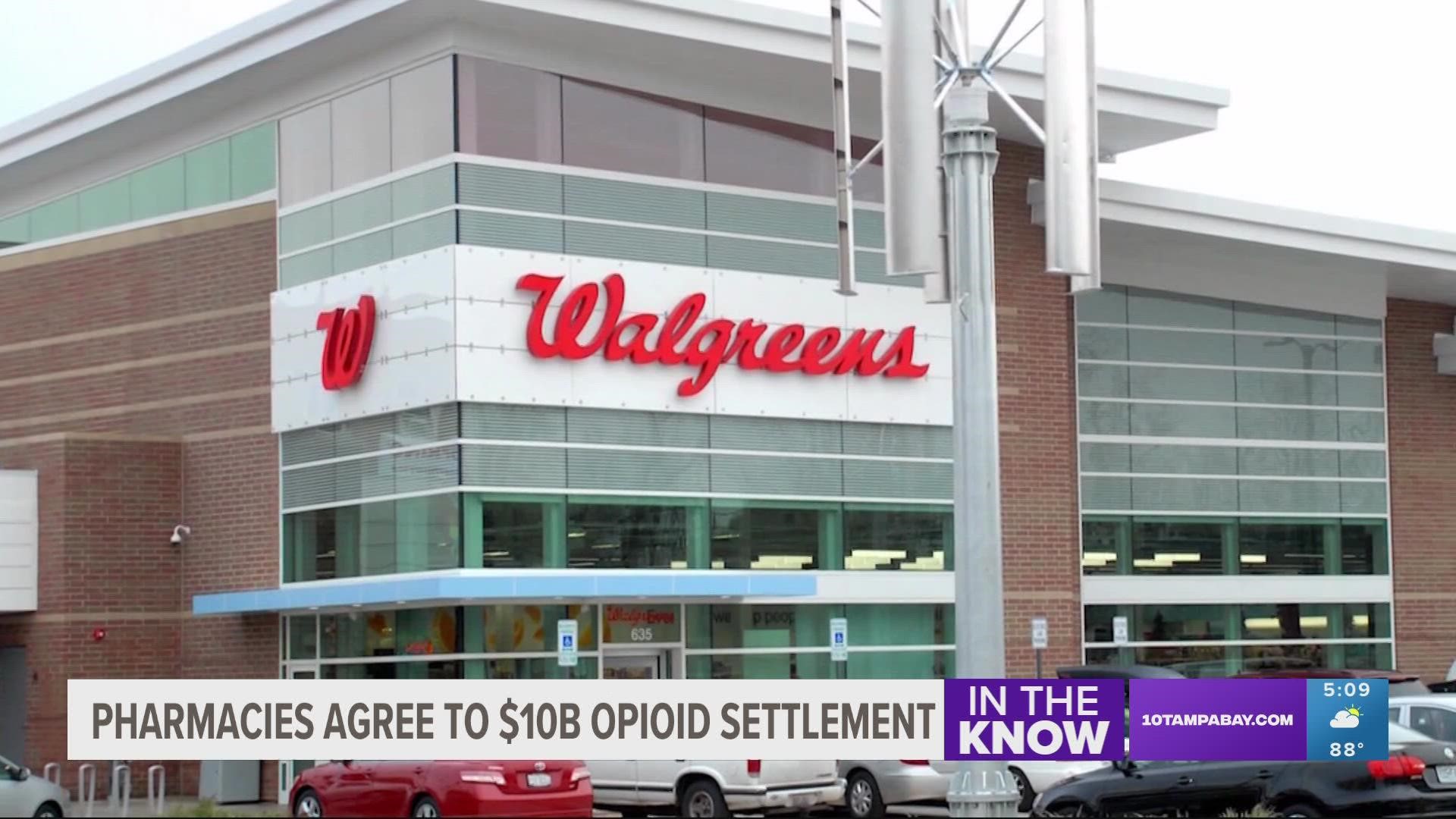 Walmart proposes $3.1 billion opioid settlement after lawsuits | 9news.com
