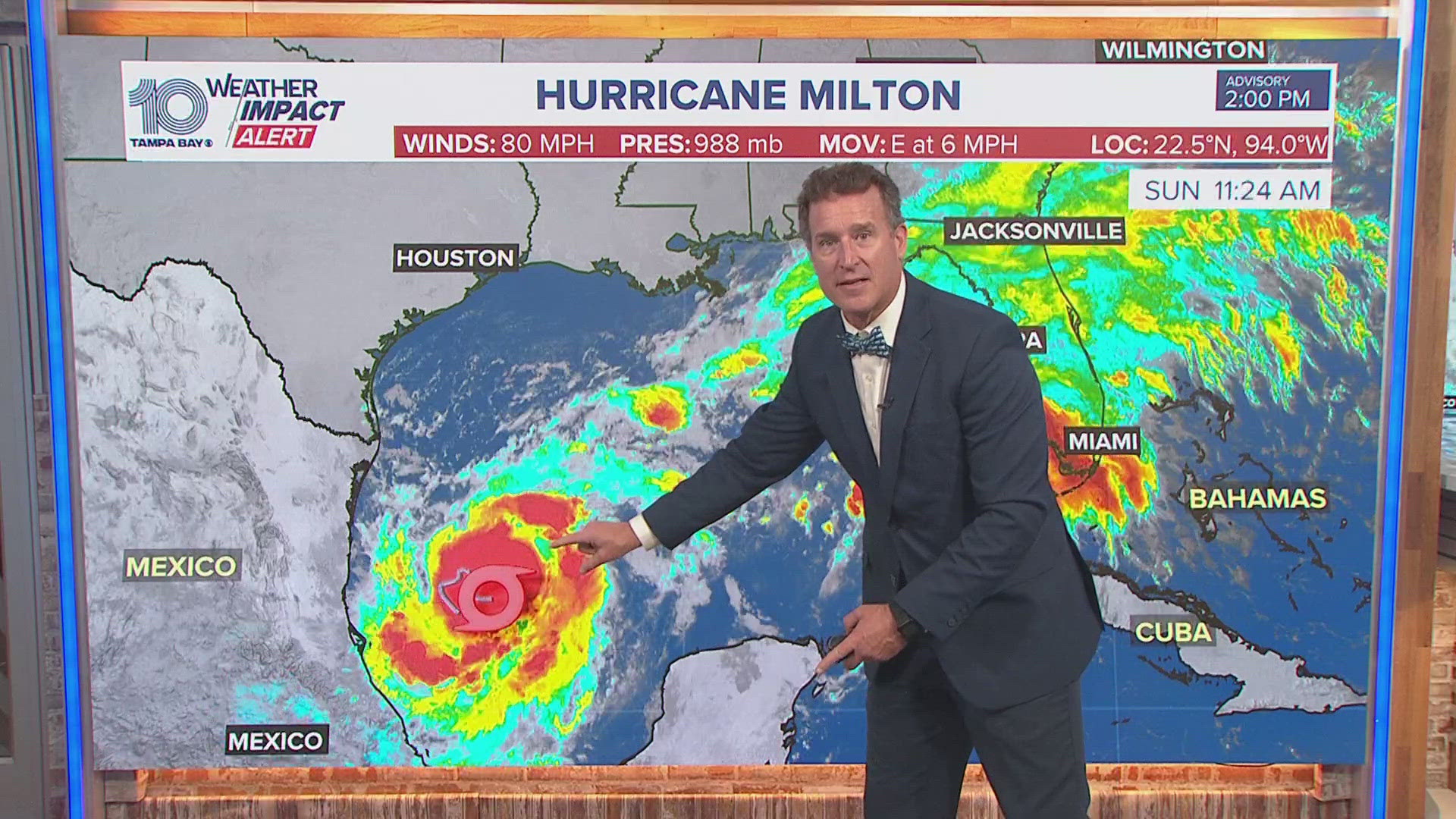 Hurricane Milton path: Florida prepares for possible major hurricane ...