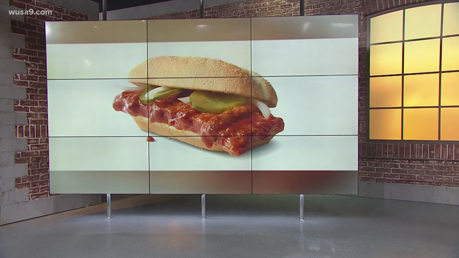 McDonald's is bringing back it's popular McRib sandwich on December 2.