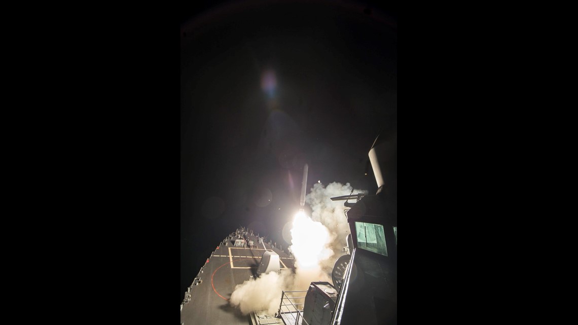 syria cruise missile attack 2018