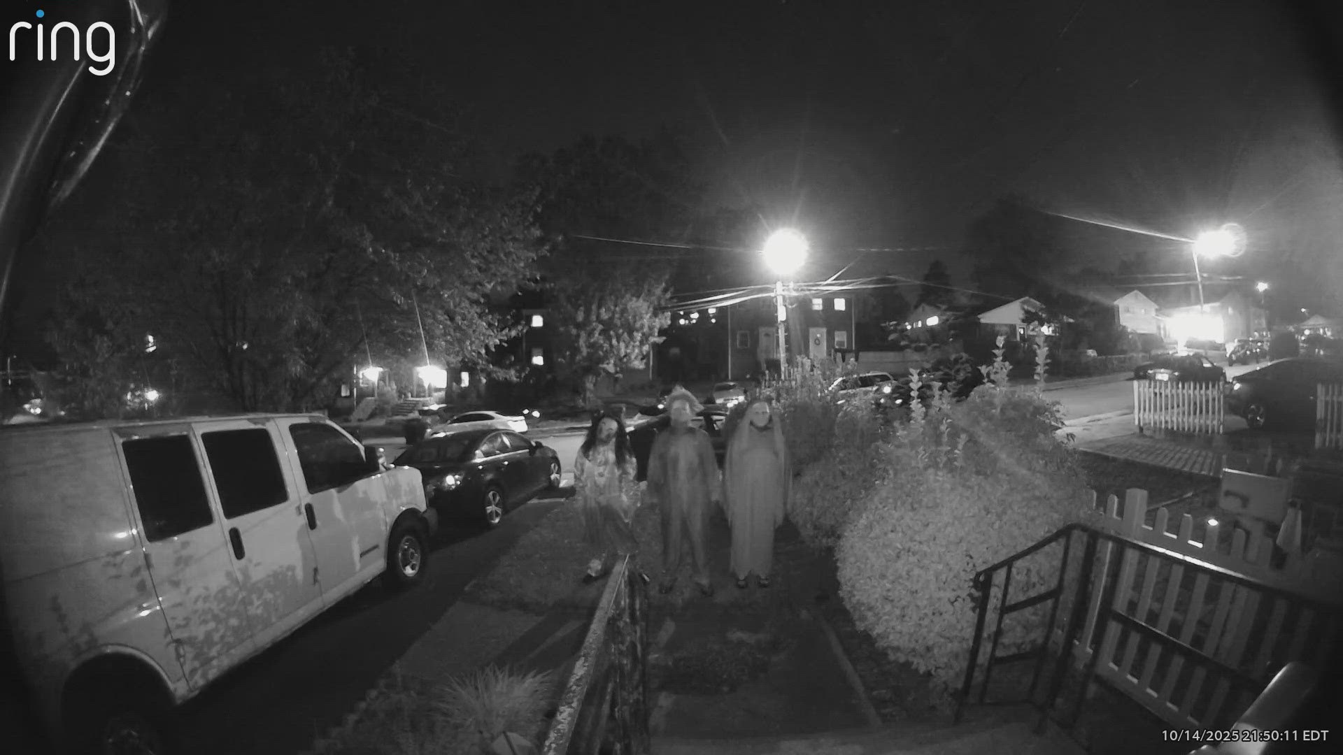 The viral video of a masked trio terrorizing a home? It was a prank ...